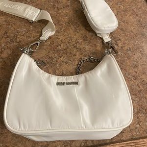 White purse